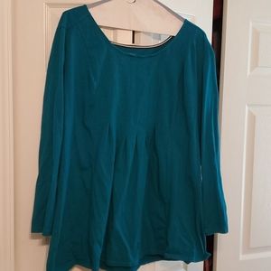Pretty teal tunic 3x